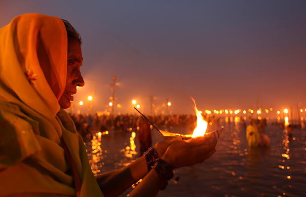 hindu rites Gange Alquimia