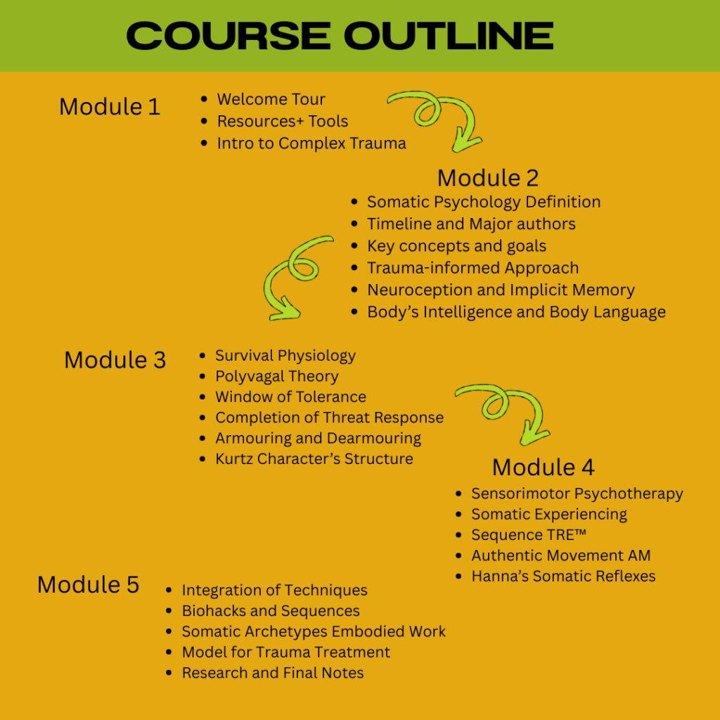 COURSE ONLINE SOMATICS